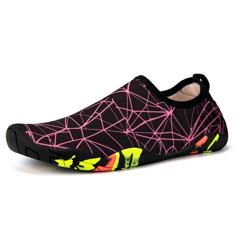 Barefoot Water Shoes — Quick-Dry Non-Slip Aqua Socks for Swimming, Snorkeling, Beach & Pool