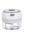 Mini Electric Garlic Chopper – Cordless USB Food Processor | One-Touch Veggie, Ginger & Chili Mincer