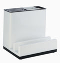 Kitchen Countertop Organizer Rack — All-in-One Holder for Knives, Cutting Boards, Pot Lids & Utensils