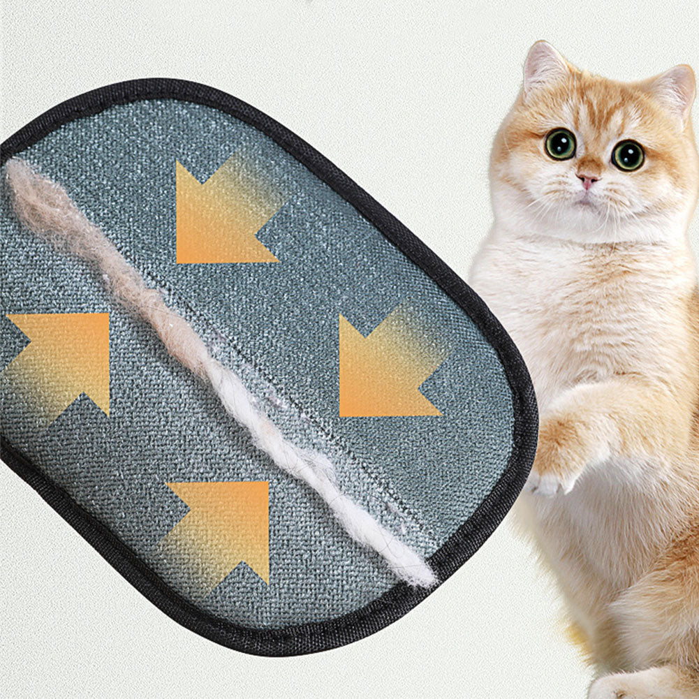 Pet Hair Remover Glove – Deshedding Grooming Mitt for Dogs, Cats & Rabbits | Reusable Massage Brush, Removes Loose Fur