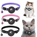 Collare Riflettente per Cani e Gatti — Regolabile con Custodia Porta-Tracker Bluetooth | Anti-Smarrimento, Nylon Resistente
