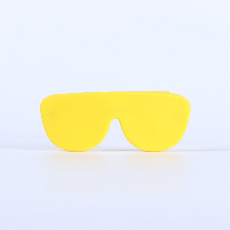 Étui à lunettes silicone Yellow — AtlasShop
