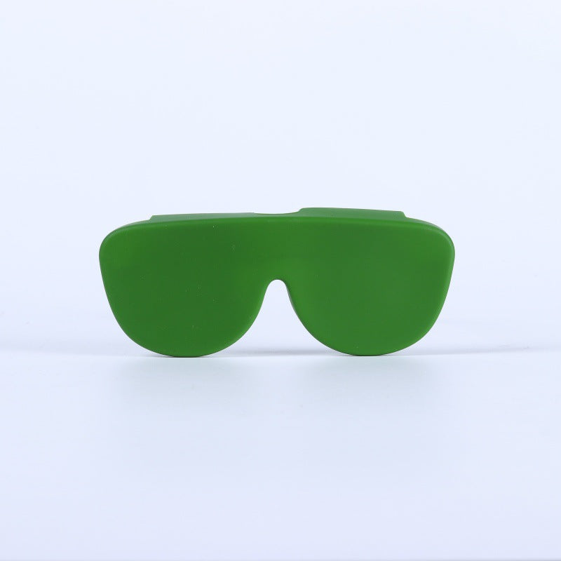 Étui à lunettes silicone Dark Green — AtlasShop