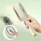 Peigne masseur — auto-nettoyage en un clic