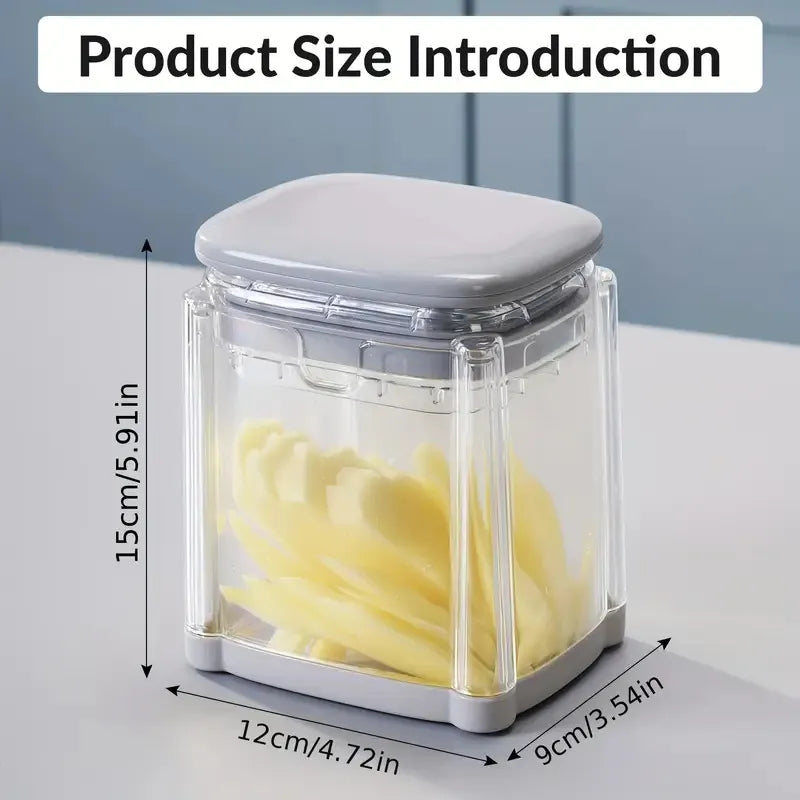 French Fry Cutter & Vegetable Dicer — Multifunction Push Chopper for Fries, Chips, Cucumber, Carrot & Fruit