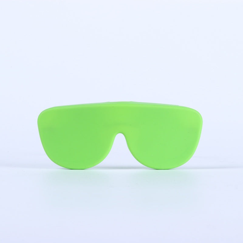 Étui à lunettes silicone Light Green — AtlasShop