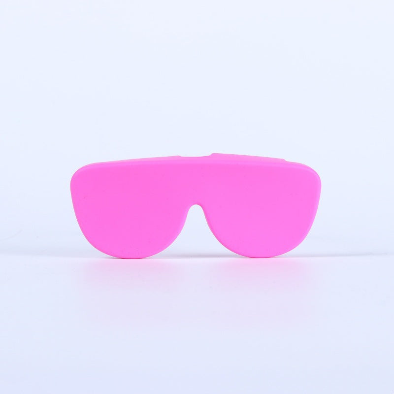 Étui à lunettes silicone Pink — AtlasShop