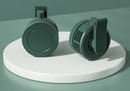 Mini ventilateur de cou sans pales avec miroir — vert