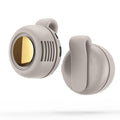 Ventilateur de cou portable blanc cassé — face miroir et arrière