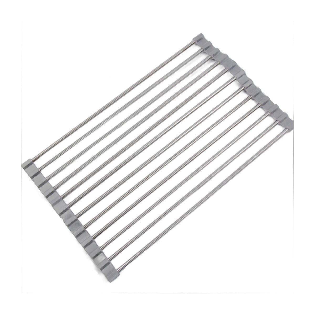 Égouttoir évier enroulable inox